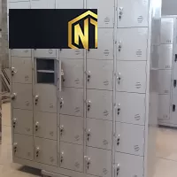 Tủ giày bằng sắt sơn tĩnh điện 30 khoang 30C5KG